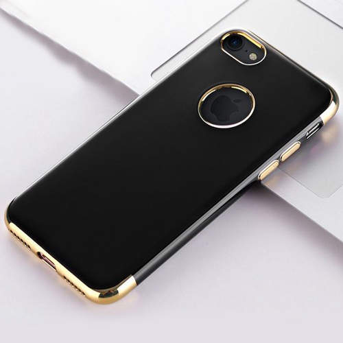 2101 iРhone 7+ Защитная крышка силиконовая (золото)