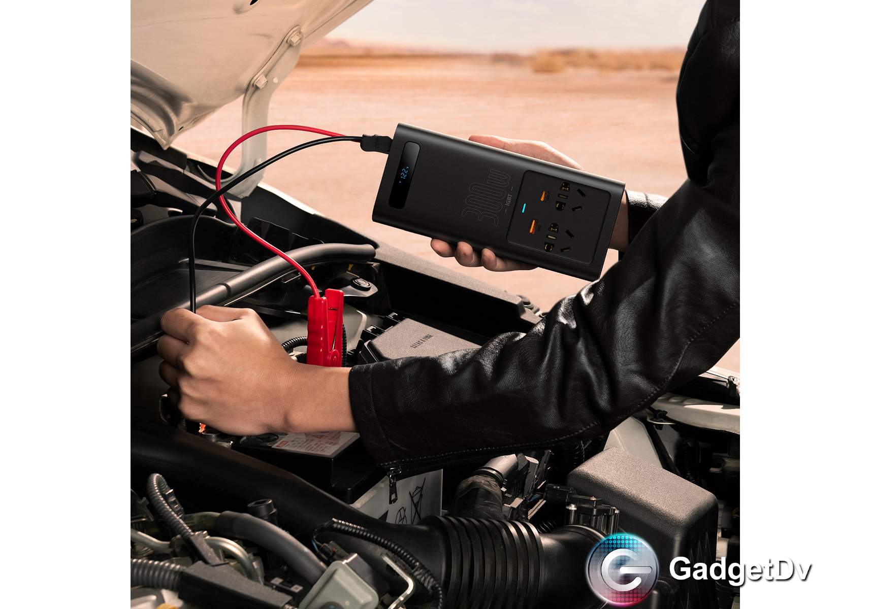 20865 Автомобильный инвертор Baseus Super Si Power Inverter 500W (220V CN/EU)