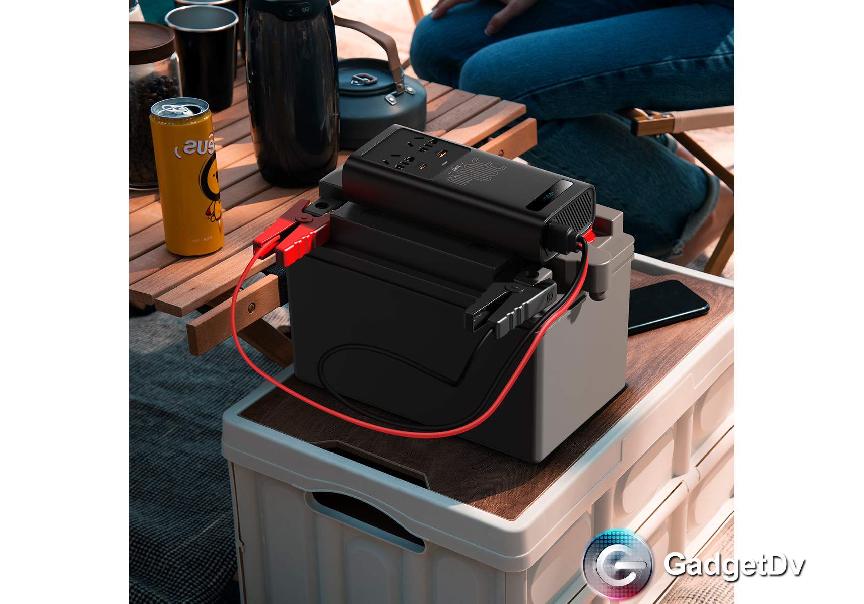 20865 Автомобильный инвертор Baseus Super Si Power Inverter 500W (220V CN/EU)