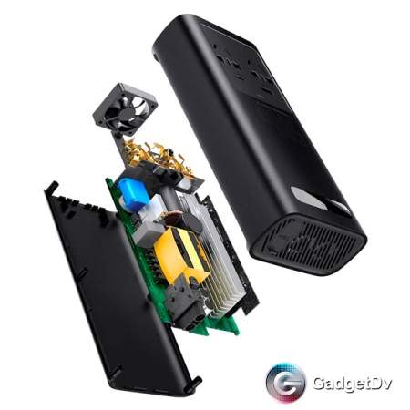 20865 Автомобильный инвертор Baseus Super Si Power Inverter 500W (220V CN/EU)
