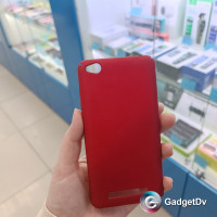 2834 Защитная крышка Xiaomi Redmi 4A пластиковая (красный)