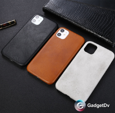 20164  iPhone 11 защитная крышка-чехол, кожа, тонкая