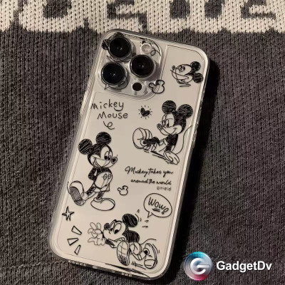 60176 iPhone 11 защитная крышка-чехол, силикон прозрачный с рисунком