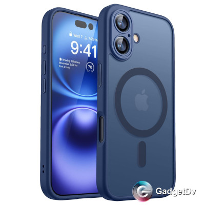 38379 iPhone 17Pro защитная крышка-чехол пластик с MagSafe