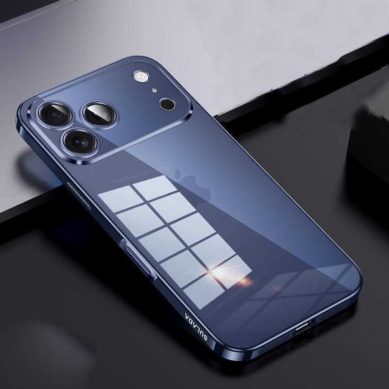 38479 iPhone 17Pro защитная крышка-чехол с окантовкой