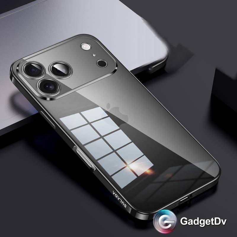 38479 iPhone 17Pro защитная крышка-чехол с окантовкой