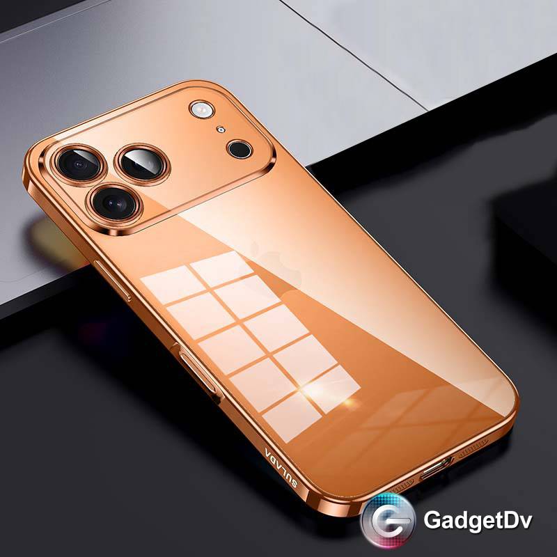 38479 iPhone 17Pro защитная крышка-чехол с окантовкой