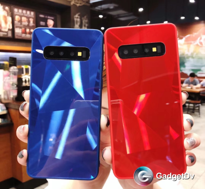 90261 Samsung A01 защитная крышка-чехол, "Грани"