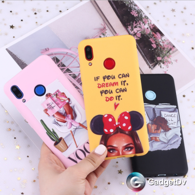 60552 Xiaomi Redmi Note 8 защитная крышка-чехол, силикон с рисунком