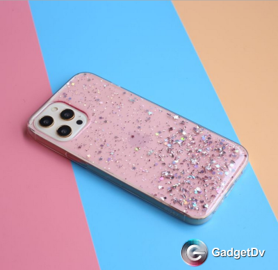 60645 Защитная крышка Honor 10X lite, силикон блестки