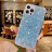 60645 Защитная крышка Honor 10X lite, силикон блестки