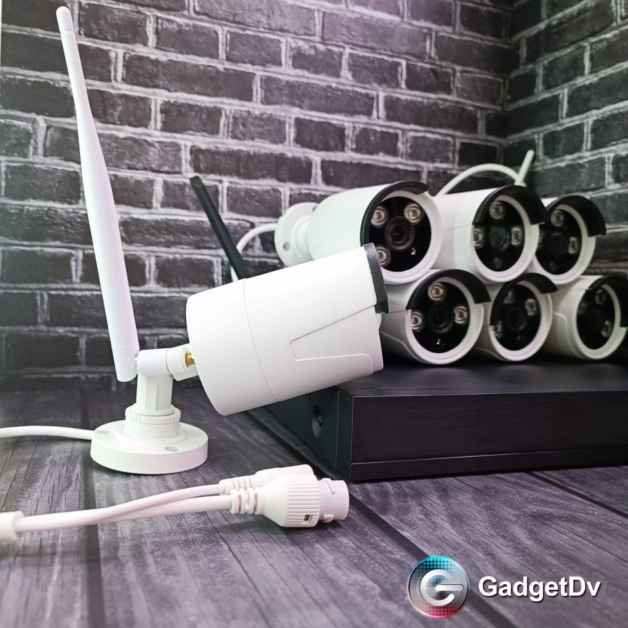 20568 Комплект видеонаблюдения на 8 камер N6L08L-WiFi Kit (8c)