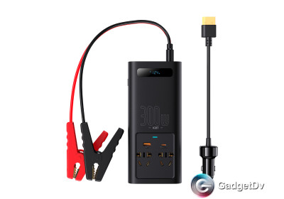20867 Автомобильный инвертор Baseus Super Si Power Inverter 300W (220V CN/EU)