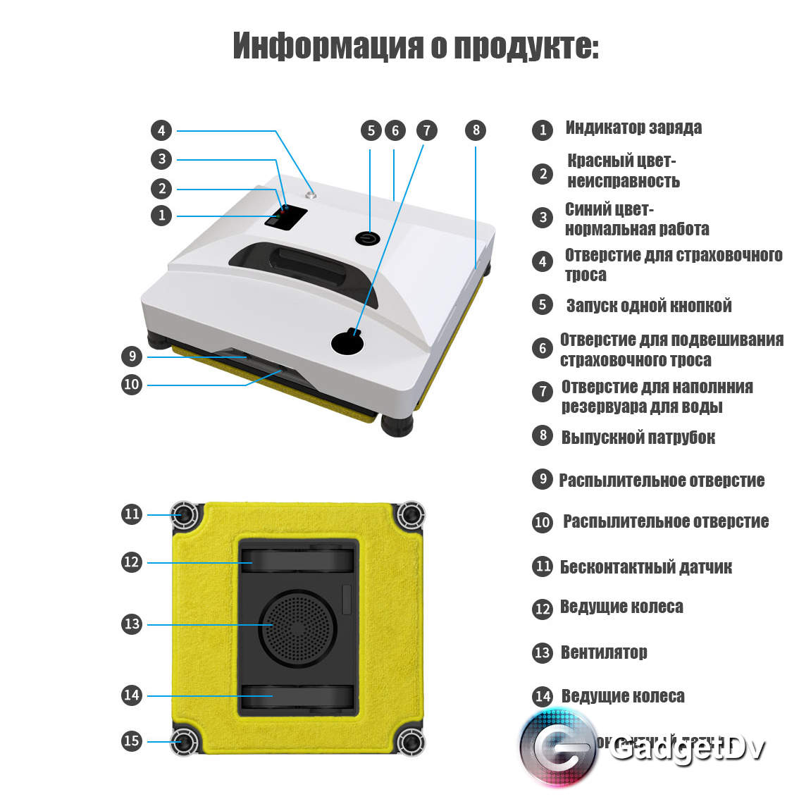 23130 Робот для мойки окон R-23