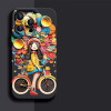 23240 iPhone13 Pro защитная крышка-чехол, с рисунком
