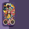 23240 iPhone13 Pro защитная крышка-чехол, с рисунком