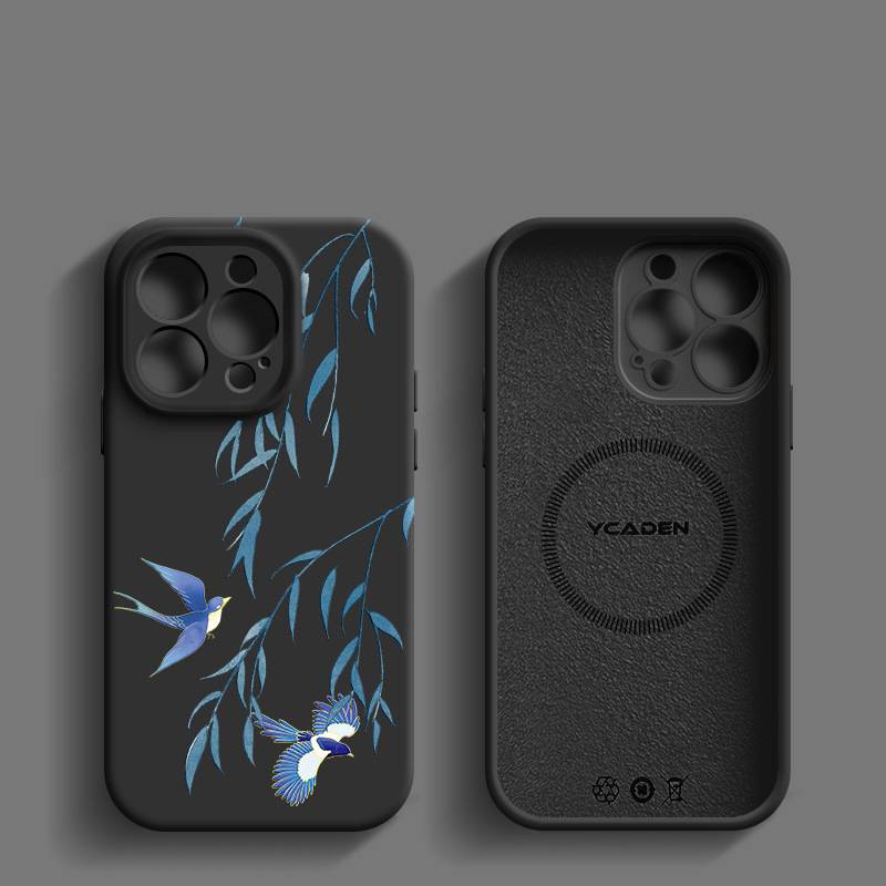 37081 iPhone 16 ProMax защитная крышка-чехол с рисунком