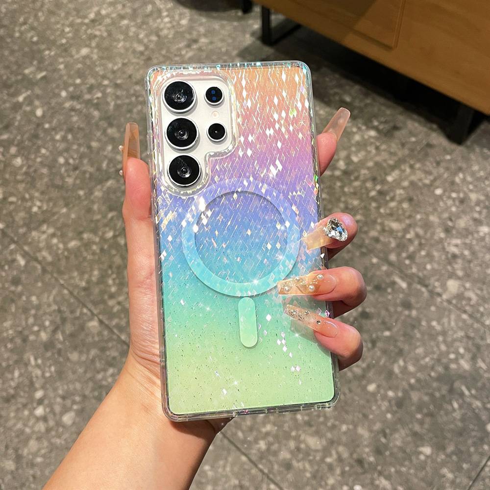 38787 Samsung S25FE защитная крышка-чехол, пластик перелив.