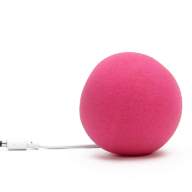 7018 Колонка для смартфона шарик (розовый)