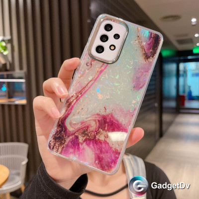 40086 Samsung A33 защитная крышка-чехол, Мрамор