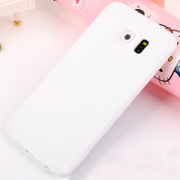 9358 Galaxy S6 Edge Защитная крышка силиконовая (белый)