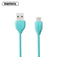 1707 Кабель micro USB 1m Remax (бирюзовый) RC-050