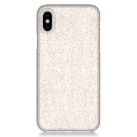 5126 iPhone X Защитная крышка пшенично волокнистый материал (белый)