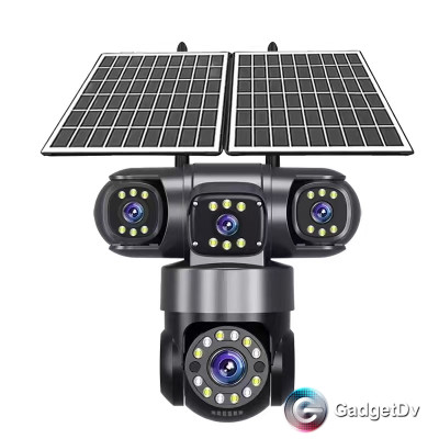 38786 Камера видеонаблюдения 4G уличная с солнечной панелью  BOTEDD-203657