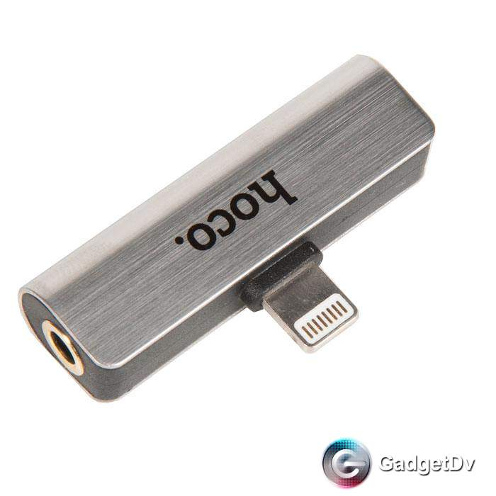 60850 Переходник lighting/3.5 jack/lighting, Hoco LS25
