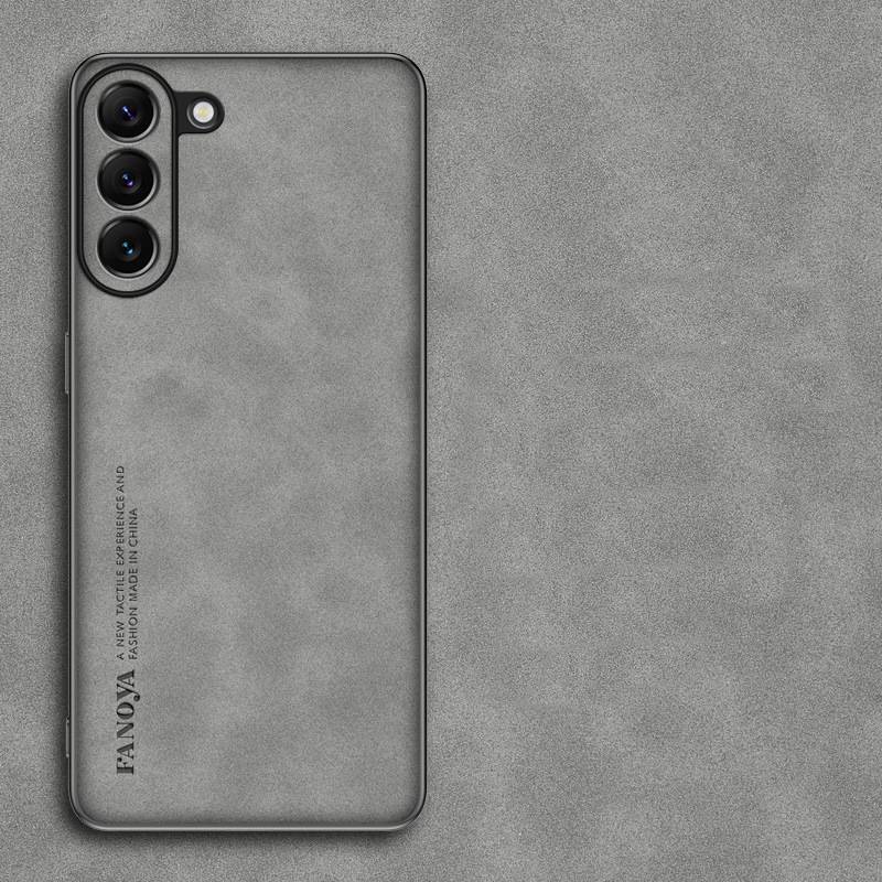 40087 Samsung S22 защитная крышка-чехол, под замшу