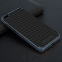 2837 Защитная крышка Xiaomi Redmi 4A пластик/силикон (синий)