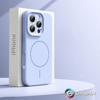 38252 iPhone 15ProMax защитная крышка-чехол, однотонный силикон