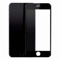 1182 Защитное стекло iPhone7 3D Pierre Cardin (черный)