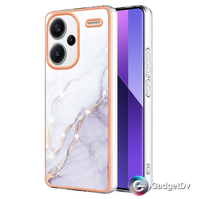 28094 Xiaomi Redmi Note 13Pro+ защитная крышка-чехол, под мрамор