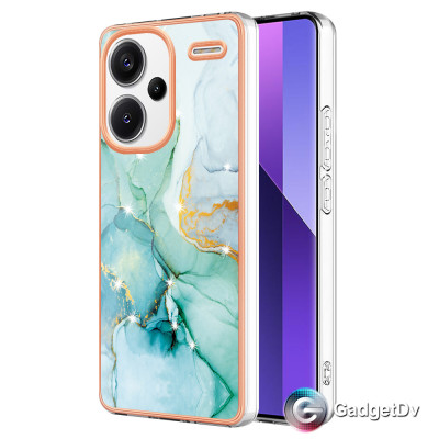 28094 Xiaomi Redmi Note 13Pro+ защитная крышка-чехол, под мрамор