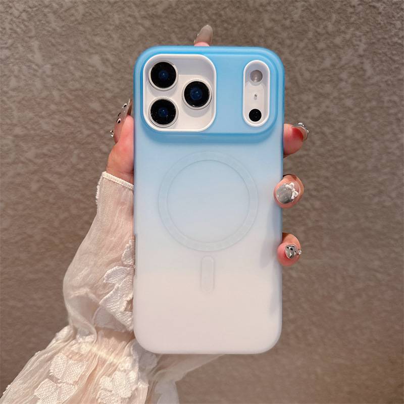 38691 iPhone 17 защитная крышка-чехол градиент пластик