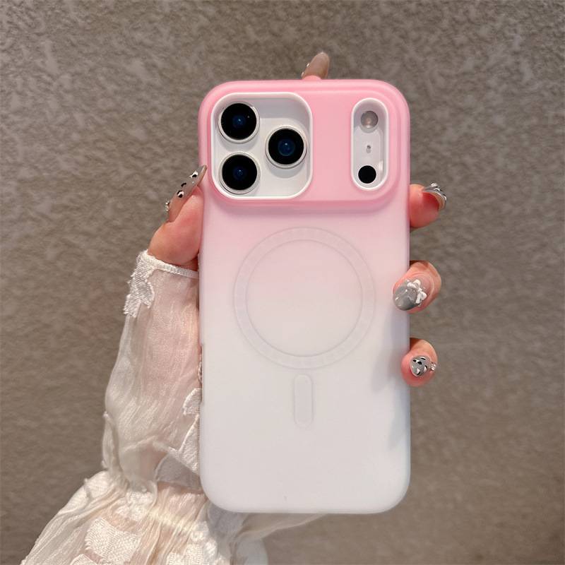 38691 iPhone 17 защитная крышка-чехол градиент пластик