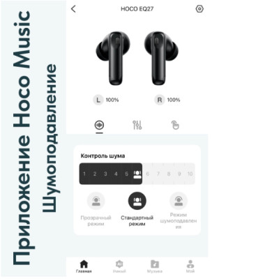 39025 Наушники Bluetooth Hoco EQ27