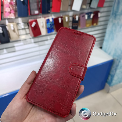 30089 Чехол-книжка Samsung A12, с хлястиком