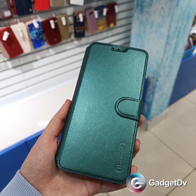 30089 Чехол-книжка Samsung A12, с хлястиком