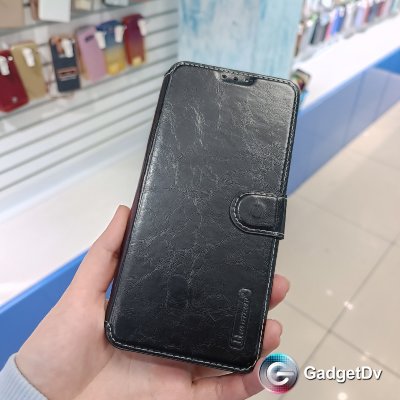 30089 Чехол-книжка Samsung A12, с хлястиком