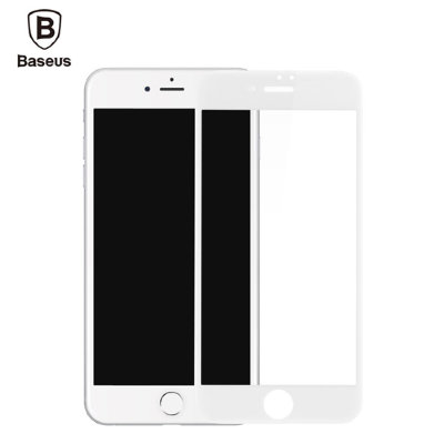 1808 iPhone6+ Защитное стекло матовое Baseus (белый) 1808 iPhone6+ Защитное стекло матовое Baseus (белый)