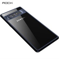 5129 Galaxy Note 8 Защитная крышка силикон/пластик Rock (синий)