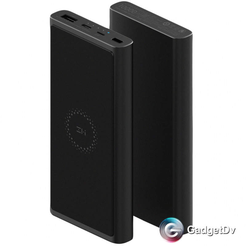 Портативный аккумулятор Xiaomi 10000 mAh+беспроводное ЗУ WPB100 (maid fo Apple) (60479)