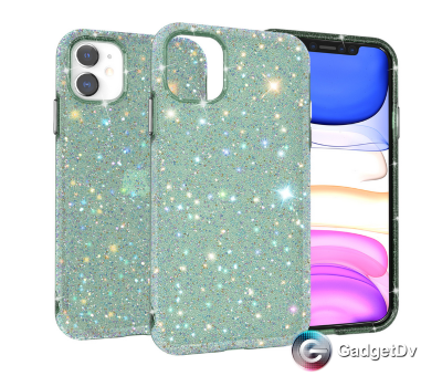 60649  iPhone 12 Pro Max защитная крышка-чехол, Блестки