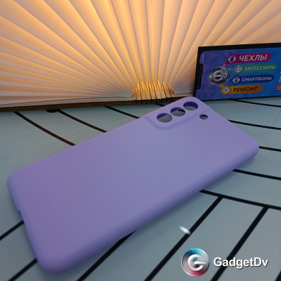 20475 Samsung S21FE защитная крышка-чехол, силикон однотонный