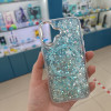 32071 iPhone 16 защитная крышка-чехол блестки