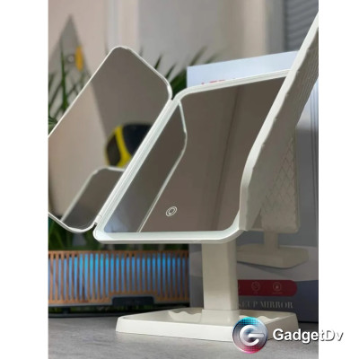 33079 Зеркало с Led подсветкой тройное
