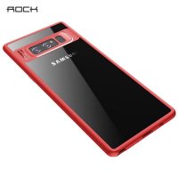 5130 Galaxy Note 8 Защитная крышка силикон/пластик Rock (красный)