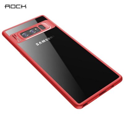 5130 Galaxy Note 8 Защитная крышка силикон/пластик Rock (красный) 5130 Galaxy Note 8 Защитная крышка силикон/пластик Rock (красный)